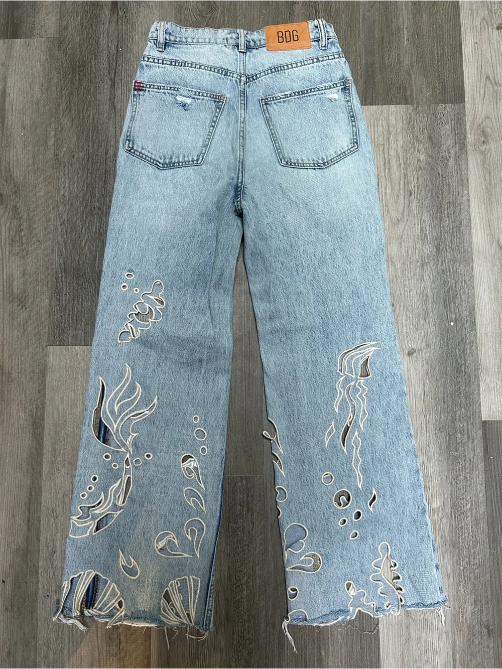 BDG urban outfitters jeans with cut outs